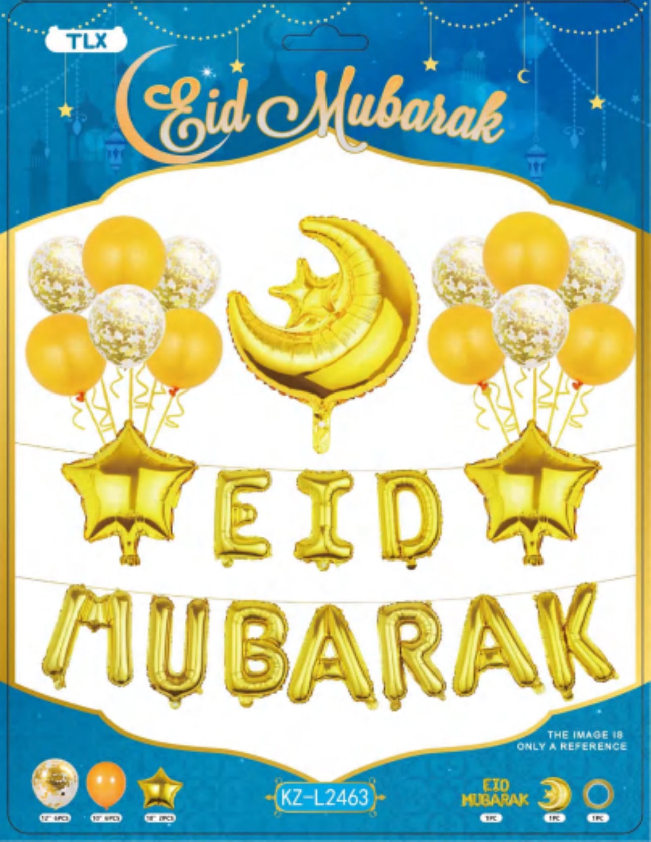 Eid Mubarak - Balloon Party Sets