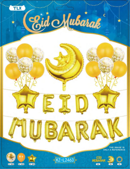 Eid Mubarak - Balloon Party Sets