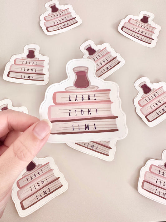Rabbi Zidni Ilma - Sticker