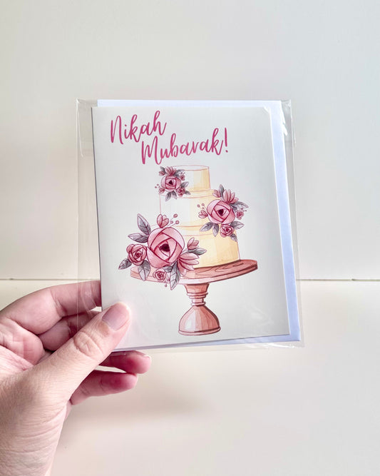 Nikah Mubarak - Greeting Card