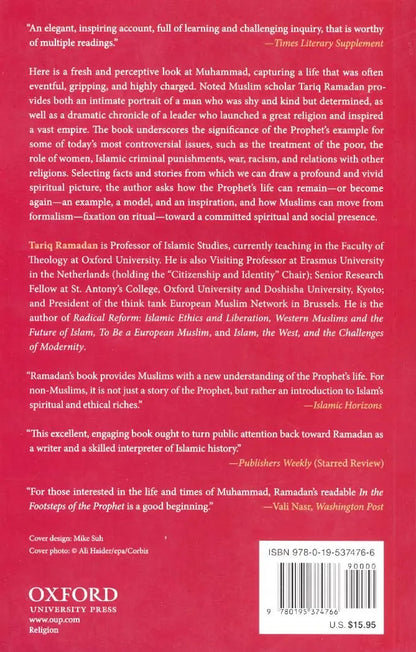 In the Footsteps of the Prophet : Lessons from the Life of Muhammad Oxford University Press