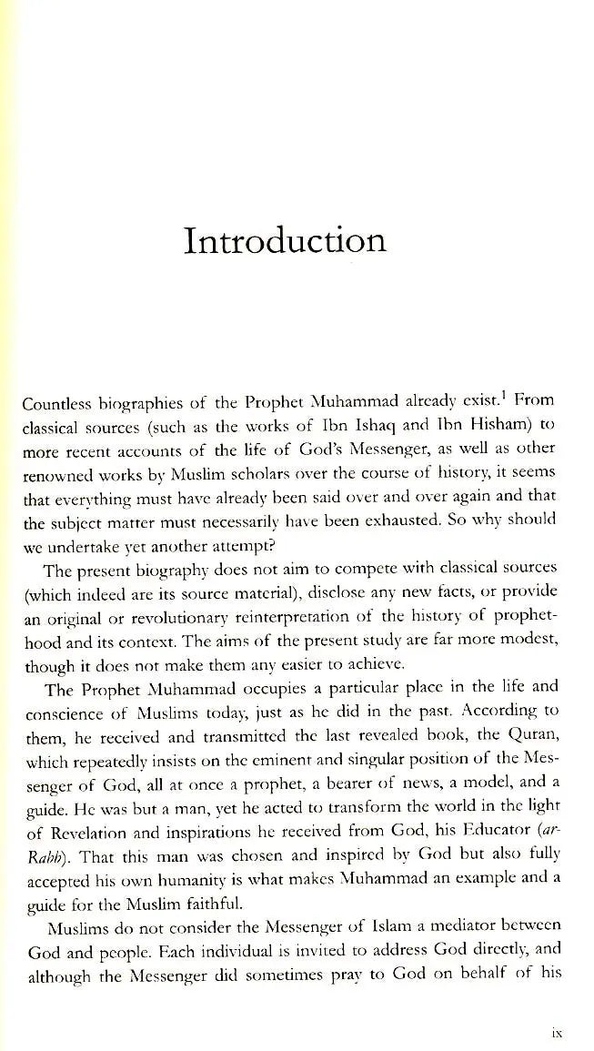 In the Footsteps of the Prophet : Lessons from the Life of Muhammad Oxford University Press