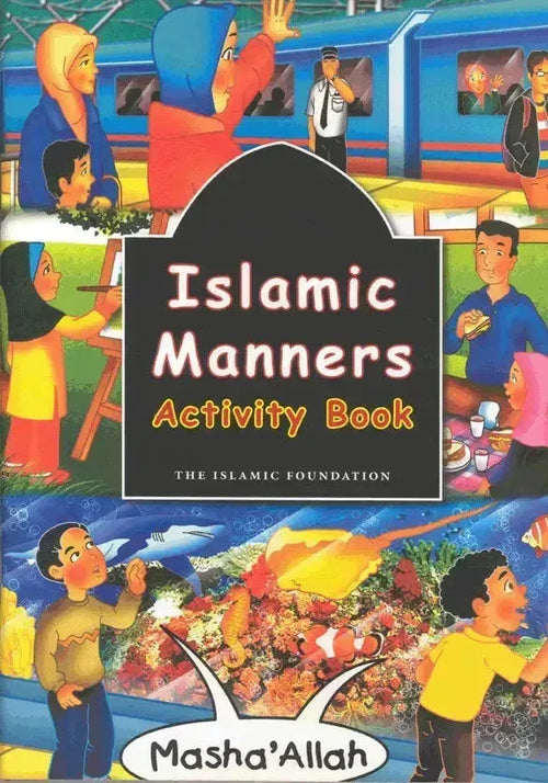 Islamic Manners Activity Book (Paperback) book cover