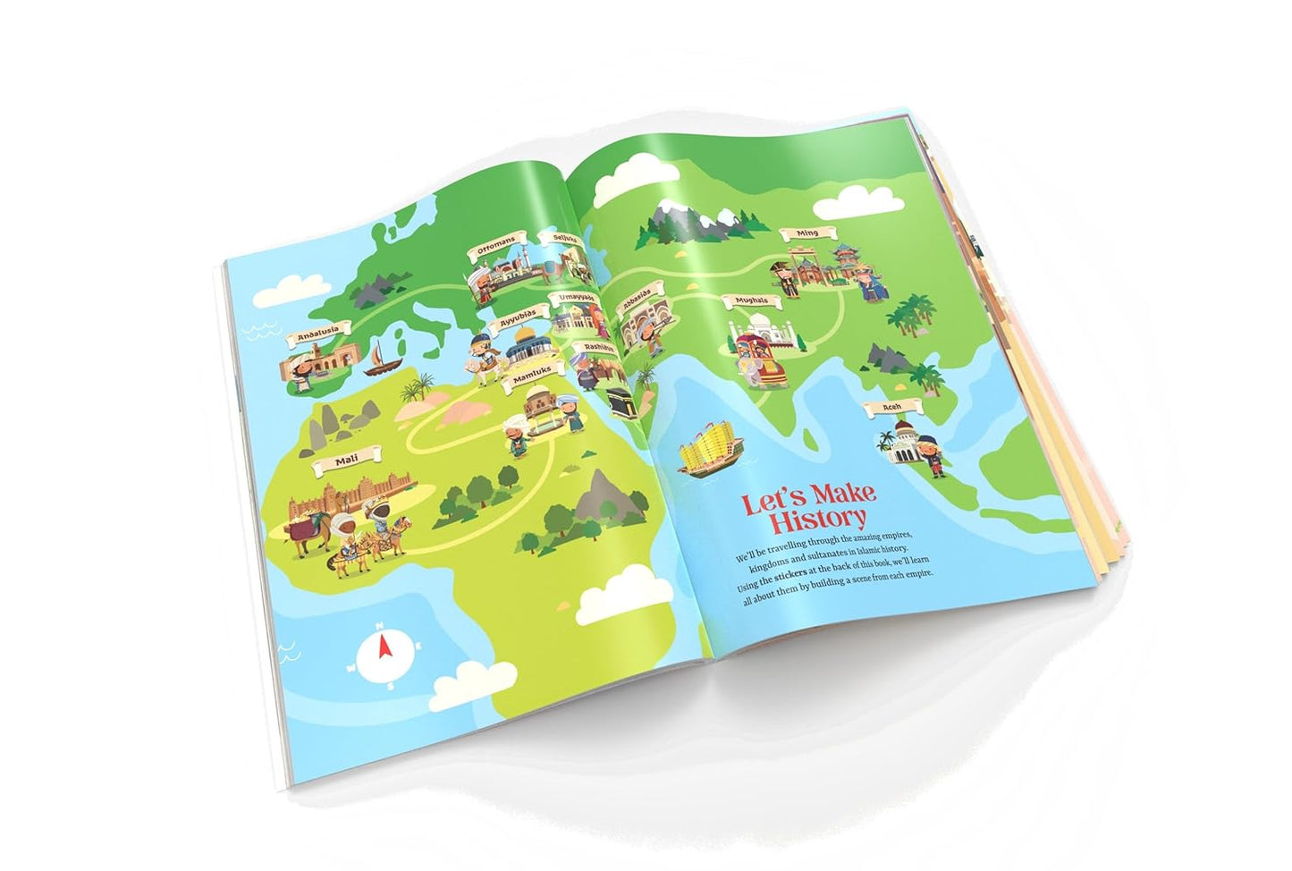 The Amazing Islamic History: Sticker Book