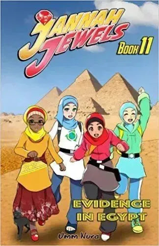 Jannah Jewels Book 11: Evidence in Egypt (Volume 11) by Umm Nura book cover