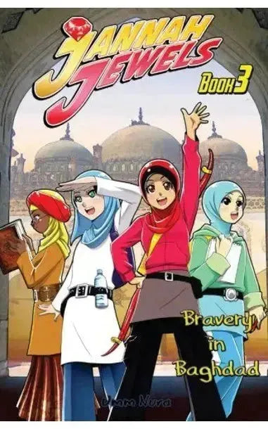 Jannah Jewels Book 3: Bravery In Baghdad by Umm Nura book cover