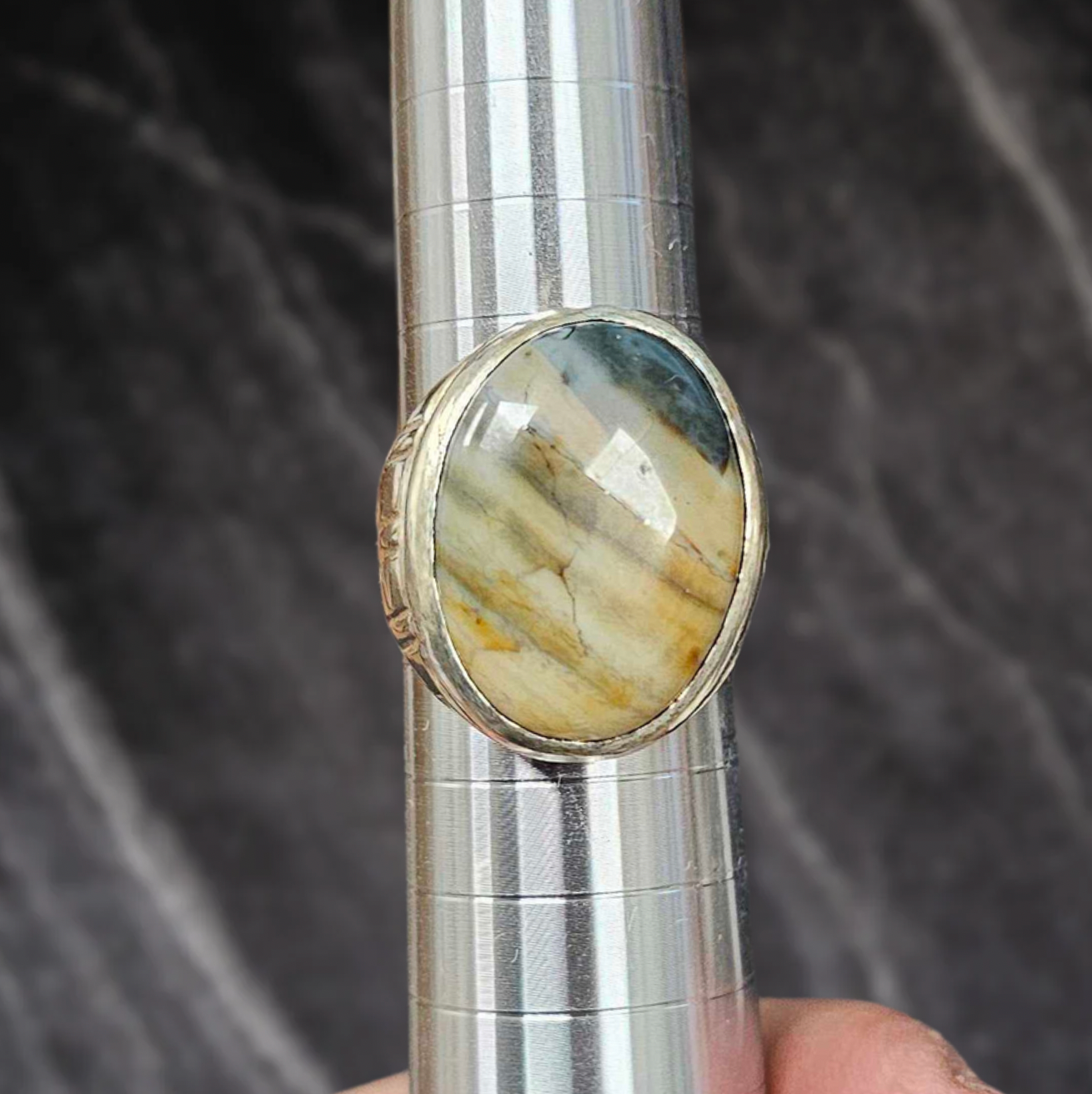 Jupiter Aqeeq Khatam Ring
