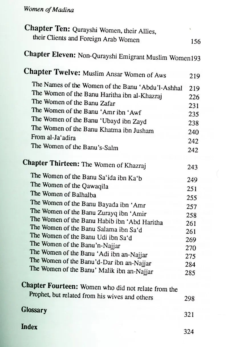 Kitab At-Tabaqat Al-Kabir Volume VIII: The Women of Madina