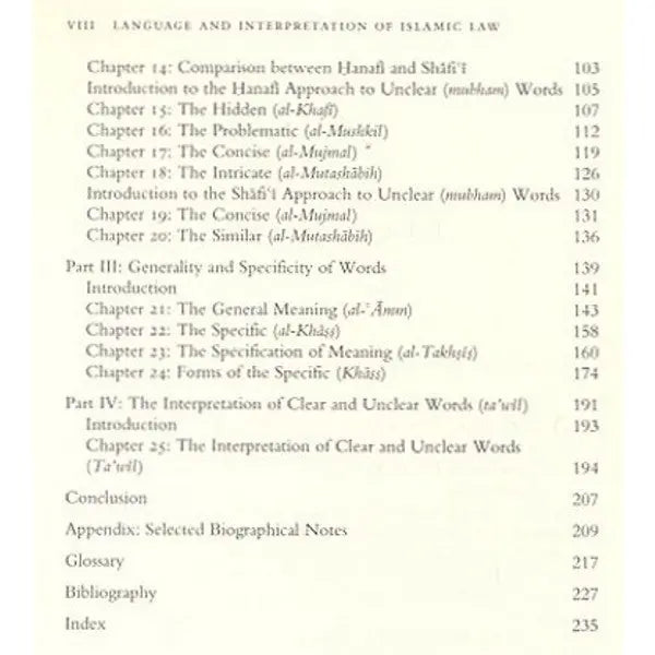 Language and the Interpretation of Islamic Law Islamic Texts Society