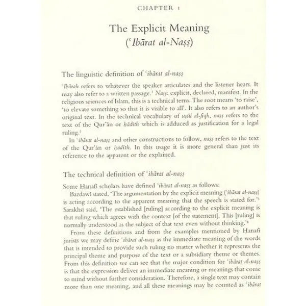 Language and the Interpretation of Islamic Law Islamic Texts Society
