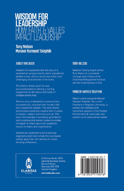 Wisdom for Leadership: Faith, Values & High Performance
