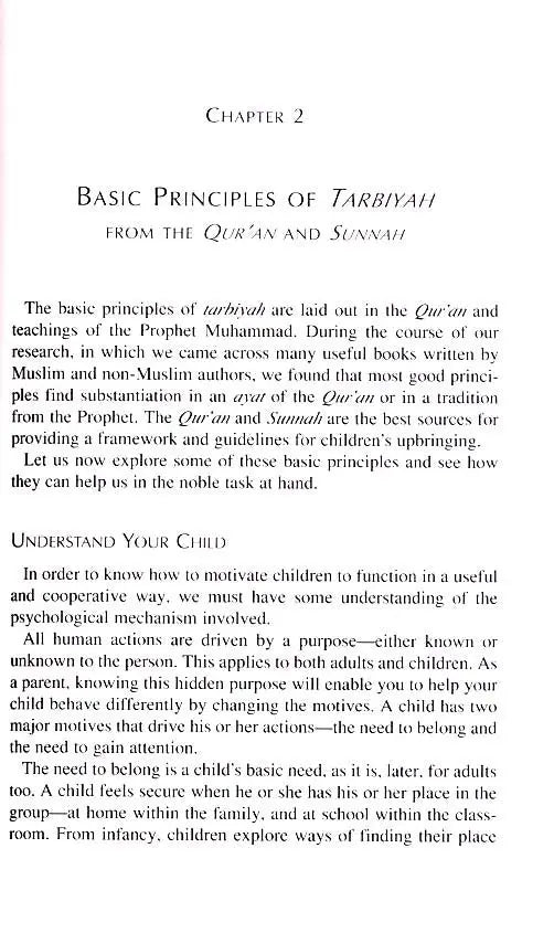 Meeting the Challenge of Parenting in the West: An Islamic Perspective