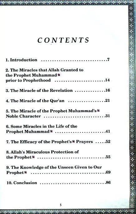 Miracles of the Prophet Muhammad Taha Publishers