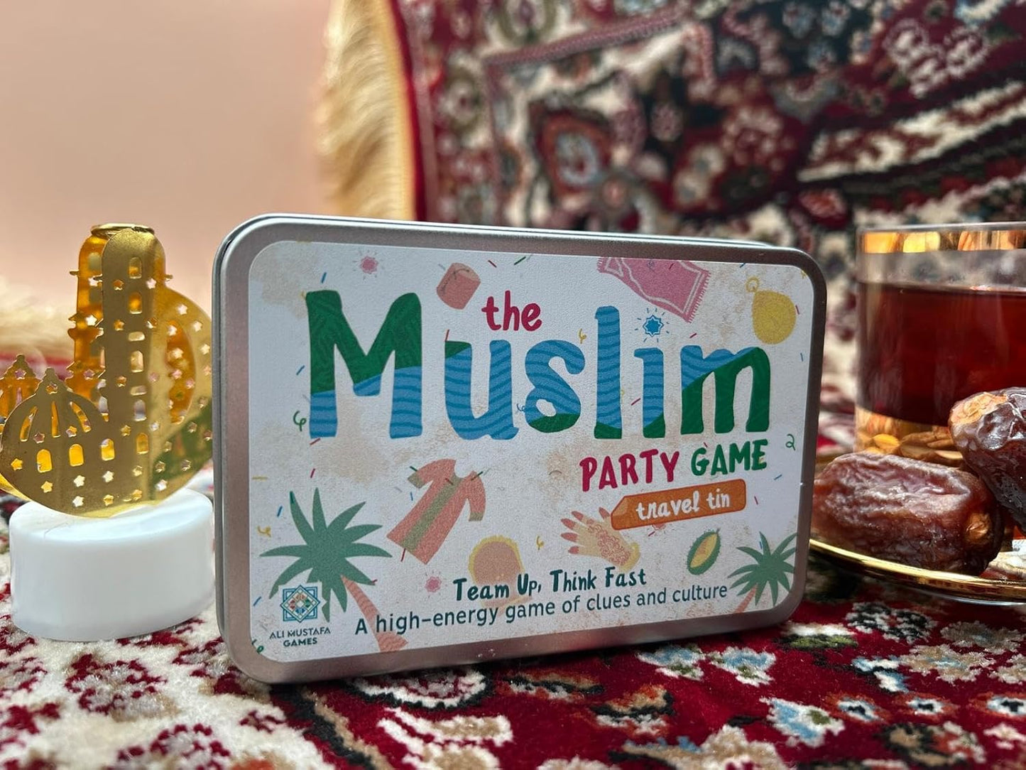 The Muslim Party Game - Team Up Think Fast: A High-Energy Game of Clues and Culture (Limited Edition)