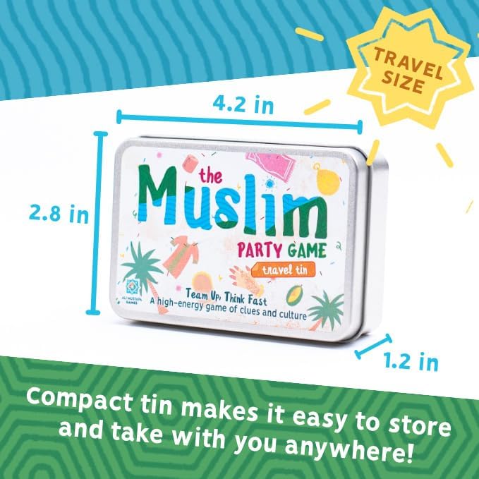 The Muslim Party Game - Team Up Think Fast: A High-Energy Game of Clues and Culture (Limited Edition)