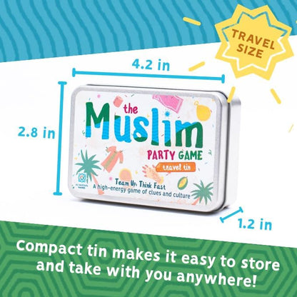 The Muslim Party Game - Team Up Think Fast: A High-Energy Game of Clues and Culture (Limited Edition)