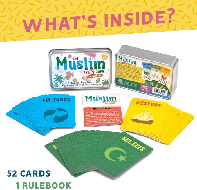 The Muslim Party Game - Team Up Think Fast: A High-Energy Game of Clues and Culture (Limited Edition)