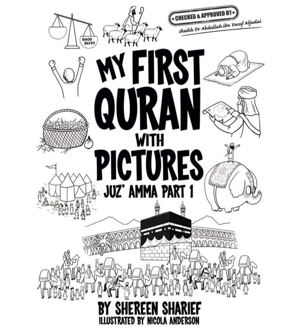 My First Quran with Pictures: Juz Amma Part 1 - Coloring Book