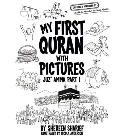 My First Quran with Pictures: Juz Amma Part 1 - Coloring Book