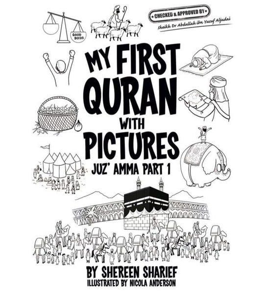 My First Quran with Pictures: Juz Amma Part 1 - Coloring Book