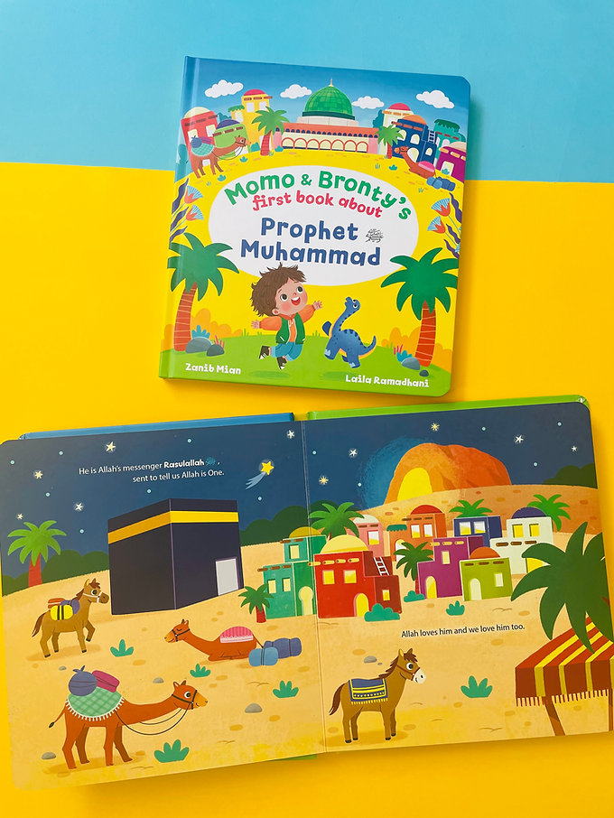 Momo & Bronty's First Book About Prophet Muhammad ﷺ
