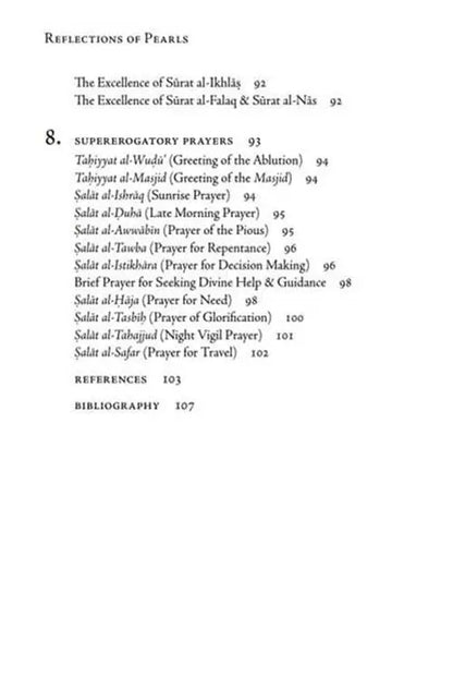 Reflections of Pearls: A concise and comprehensive collection of prophetic invocations and prayers White Thread Press