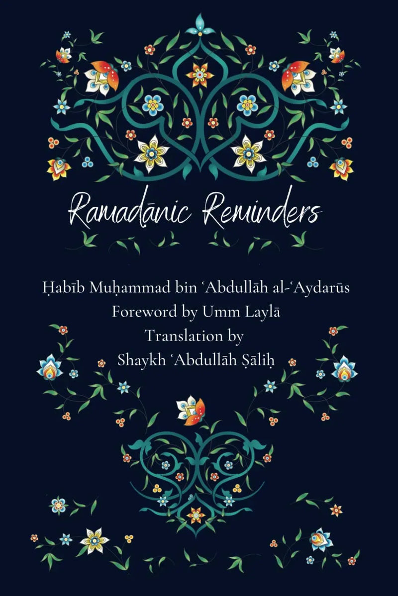 Ramadanic Reminders by Muhammad ibn Alawi al-Aydarus book cover