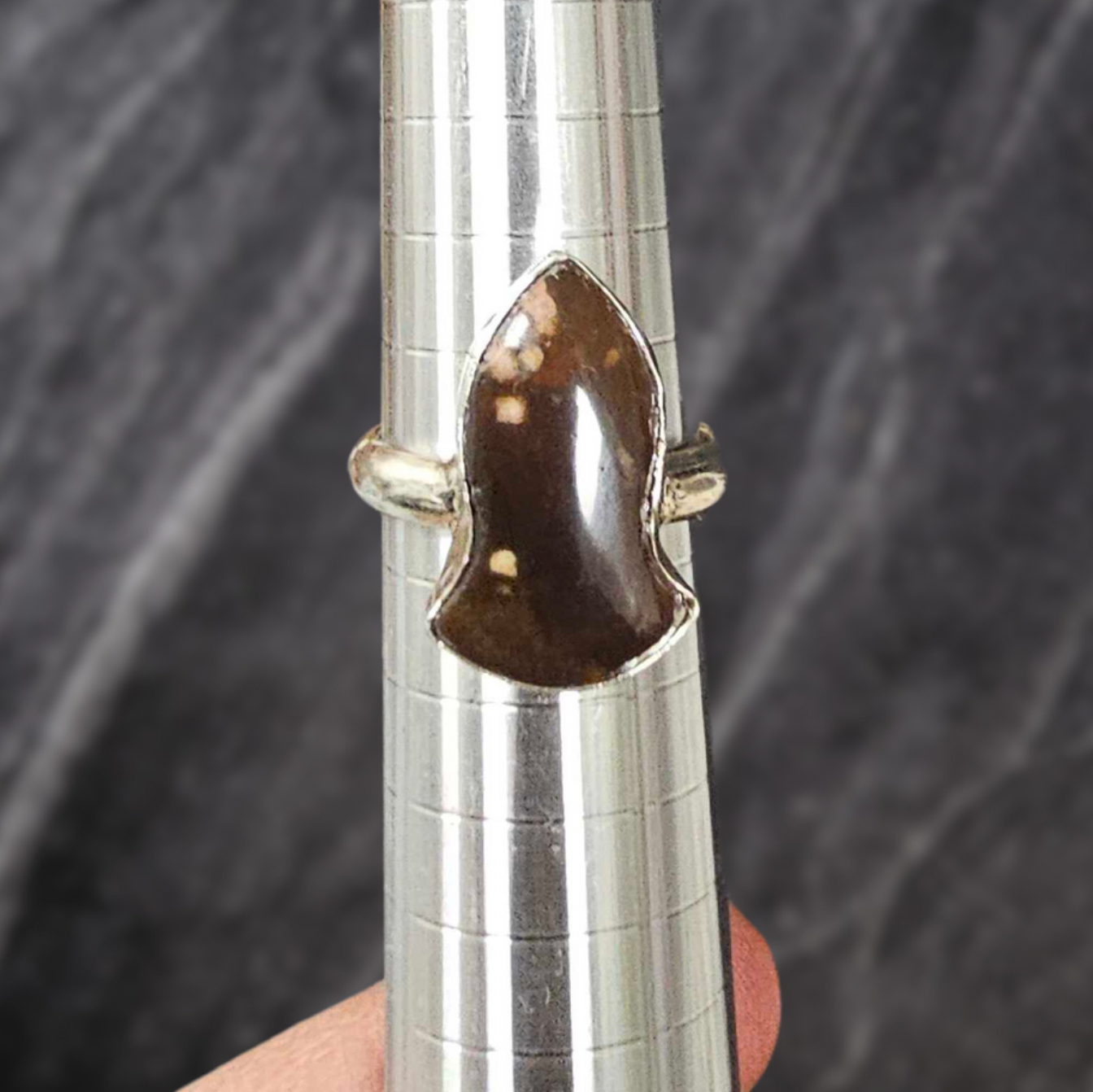Dragonblood Aqeeq Sandala Ring