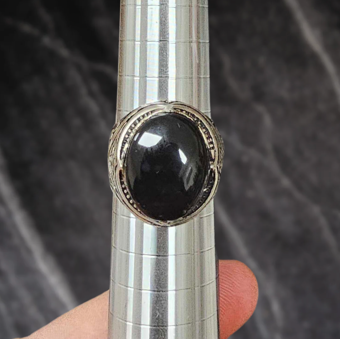 Raven Aqeeq Khatam Ring