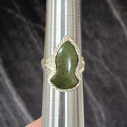 Moss Aqeeq Sandala Ring