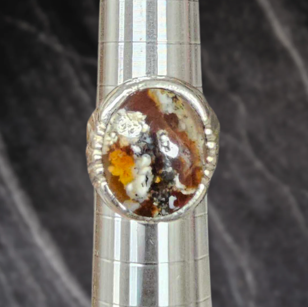 Elemental Aqeeq Khatam Ring