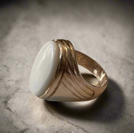Saffa' Aqeeq Khatam Ring