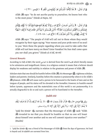 Riyad al-Salihin [English Commentary] Volume 2