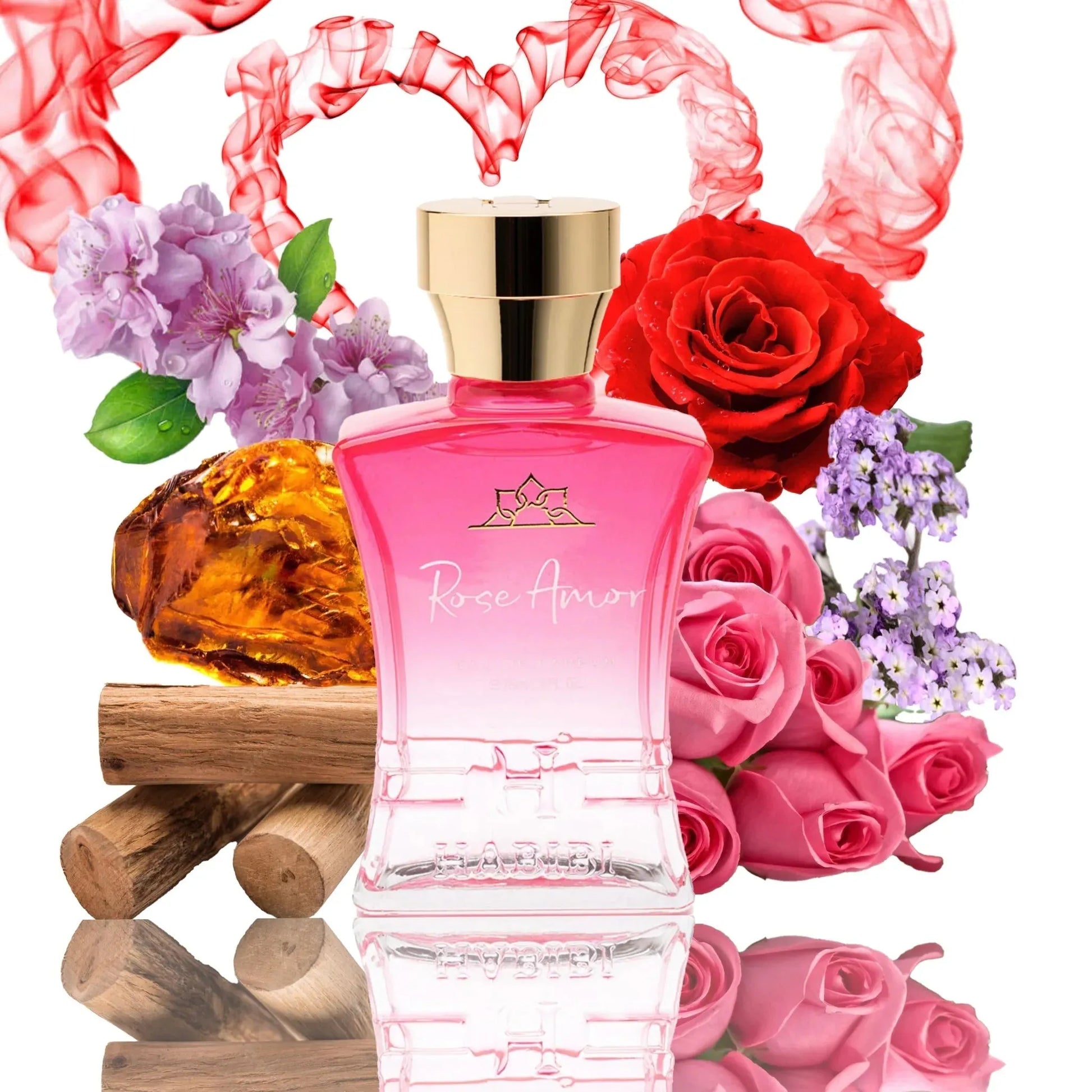ROSE AMOR | FOR HER EDP 2.5 FL. OZ. & BODY LOTION FL. 4 O.Z book cover