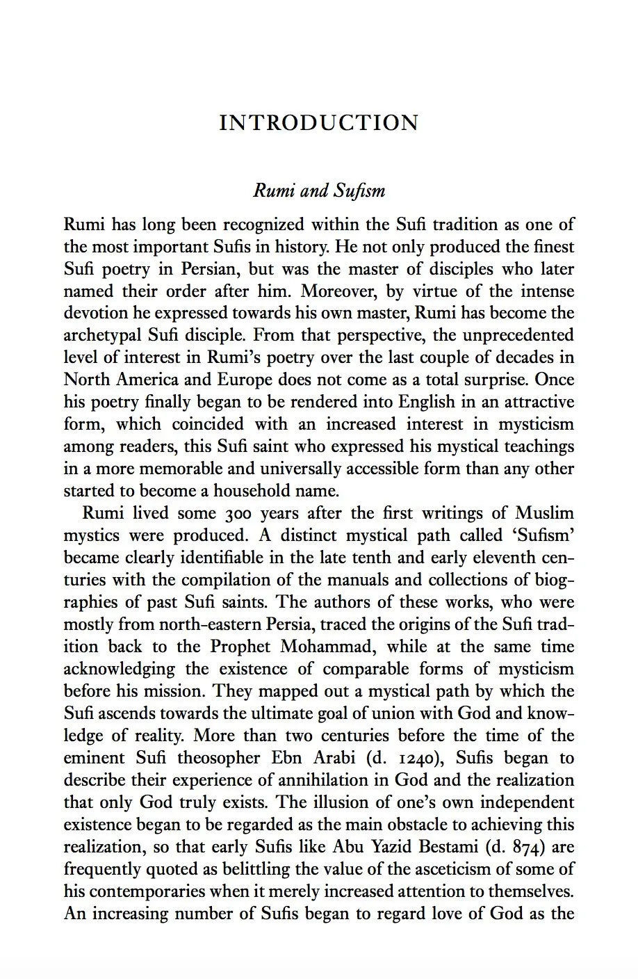 The Masnavi of Rumi