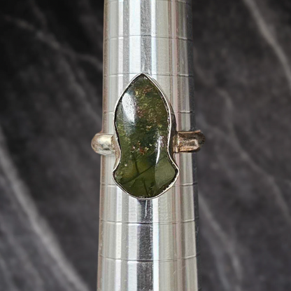 Green Aqeeq Sandala Ring