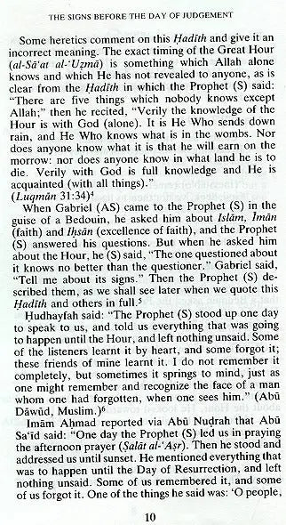 Signs Before The Day of Judgement