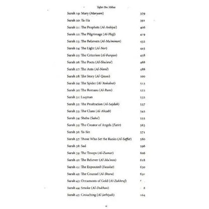 Tafsir Ibn Abbas: The Great Commentaries on the Holy Qur’an Series Volume II Fons Vitae