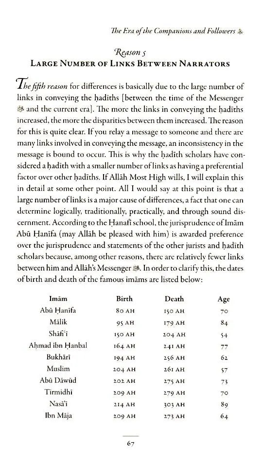 The Differences of the Imams White Thread Press