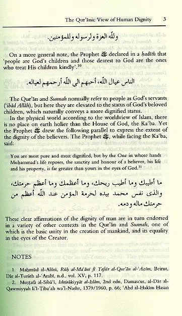 The Dignity of Man Islamic Texts Society