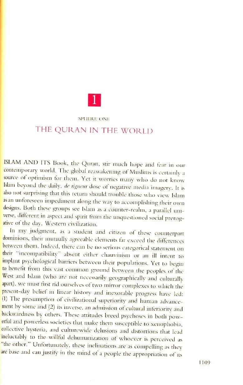 The Gracious Qur'an: A Modern Phrased Interpretation in Arabic-English Universal Knowledge Institute