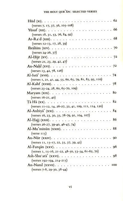 The Holy Qur'an: Translations of Selected Verses Islamic Texts Society