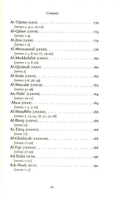 The Holy Qur'an: Translations of Selected Verses Islamic Texts Society