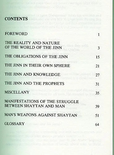 The Jinn In The Qur'an and The Sunna