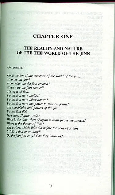 The Jinn In The Qur'an and The Sunna
