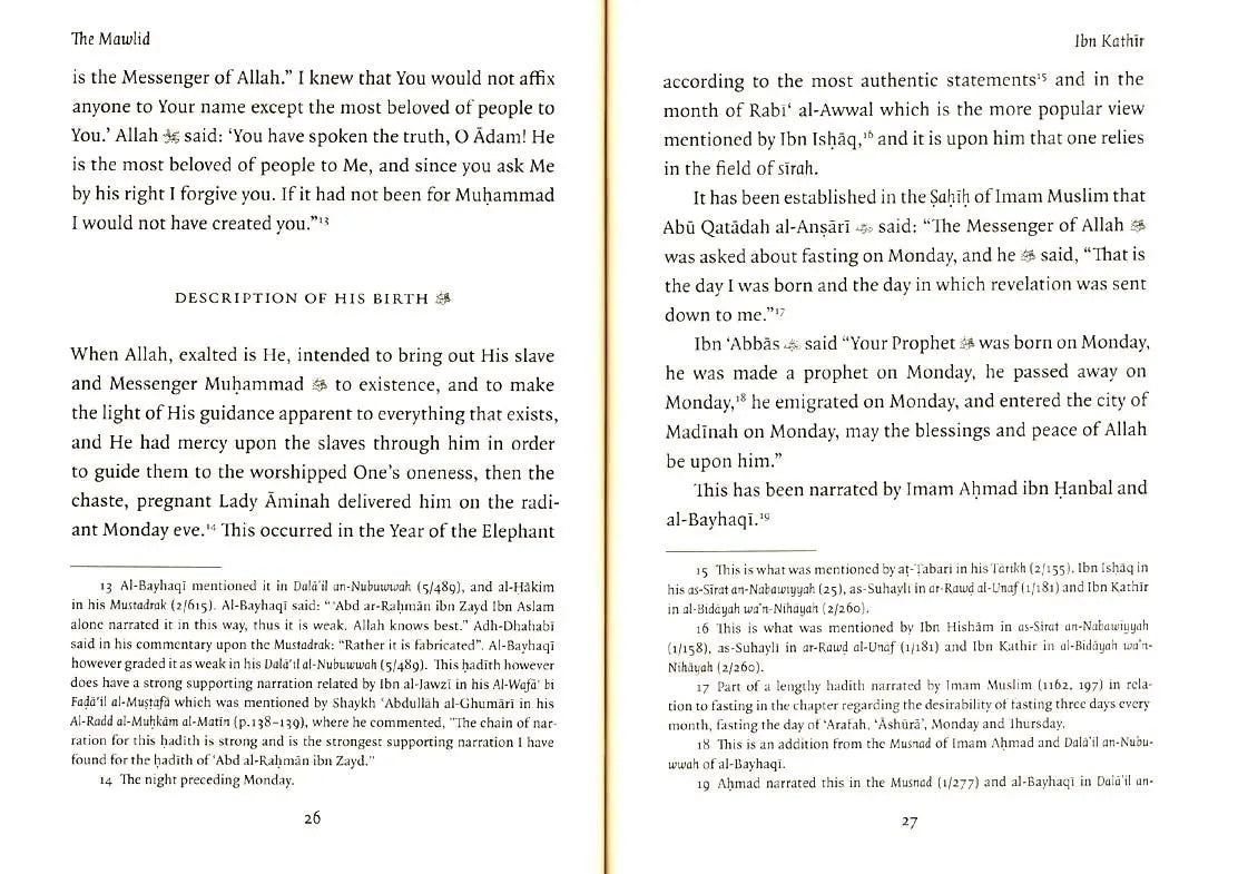 The Mawlid  The Blessed Birth Of The Prophet