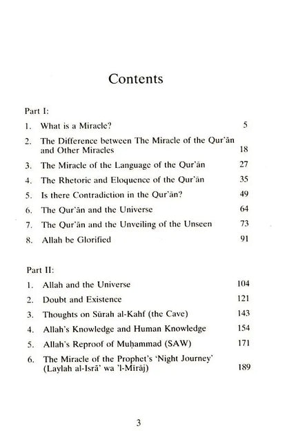 The Miracles of the Quran Dar Al Taqwa