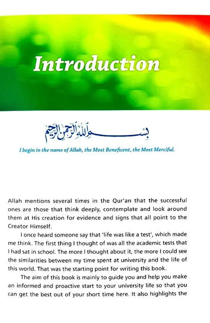 The Muslim Student's Guide to University and Beyond Taha Publishers