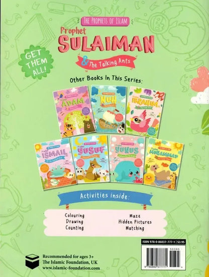 Sulaiman The Prophets of Islam: Prophet Sulaiman & the Talking Ants – Mecca Books