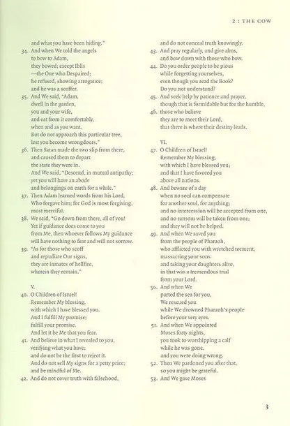 The Qur'an: A New Translation (Dr. Thomas Cleary)